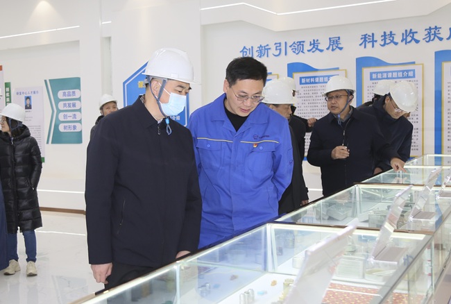 洛陽工控集團黨委副書記李天豐一行到萬基控股集團開展重點企業(yè)觀摩